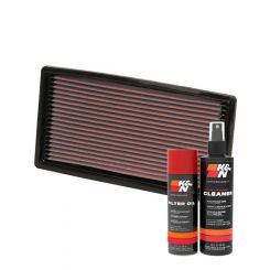 K&N Air Filter 33-2042 + Aerosol Recharge Kit