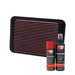 K&N Air Filter 33-2050-1 + Aerosol Recharge Kit