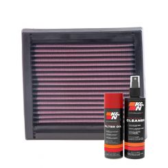 K&N Air Filter 33-2060 + Aerosol Recharge Kit