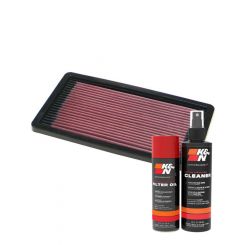 K&N Air Filter 33-2096 + Aerosol Recharge Kit