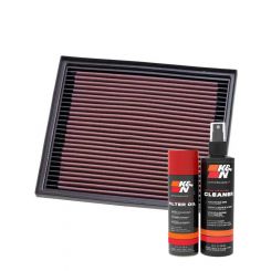 K&N Air Filter 33-2119 + Aerosol Recharge Kit