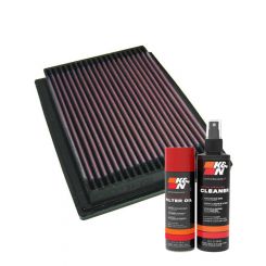 K&N Air Filter 33-2120 + Aerosol Recharge Kit