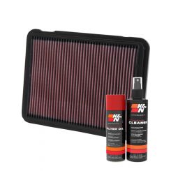 K&N Air Filter 33-2146 + Aerosol Recharge Kit