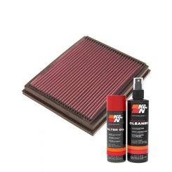 K&N Air Filter 33-2149 + Aerosol Recharge Kit