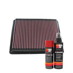 K&N Air Filter 33-2156 + Aerosol Recharge Kit