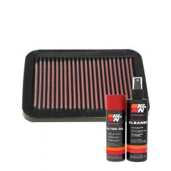 K&N Air Filter 33-2162 + Aerosol Recharge Kit