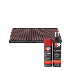 K&N Air Filter 33-2189 + Aerosol Recharge Kit