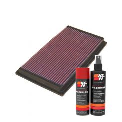 K&N Air Filter 33-2190 + Aerosol Recharge Kit