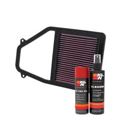 K&N Air Filter 33-2192 + Aerosol Recharge Kit
