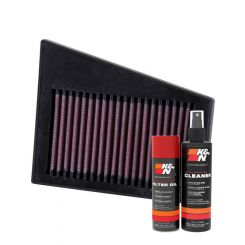 K&N Air Filter 33-2194 + Aerosol Recharge Kit