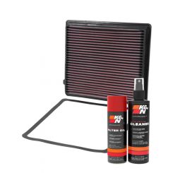 K&N Air Filter 33-2206 + Aerosol Recharge Kit
