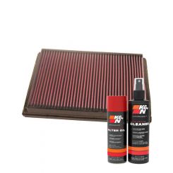 K&N Air Filter 33-2213 + Aerosol Recharge Kit