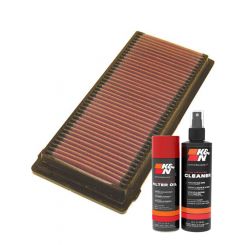 K&N Air Filter 33-2218 + Aerosol Recharge Kit