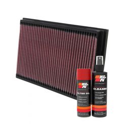 K&N Air Filter 33-2221 + Aerosol Recharge Kit
