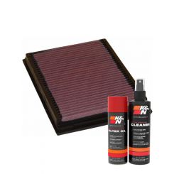 K&N Air Filter 33-2231 + Aerosol Recharge Kit