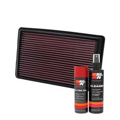 K&N Air Filter 33-2232 + Aerosol Recharge Kit