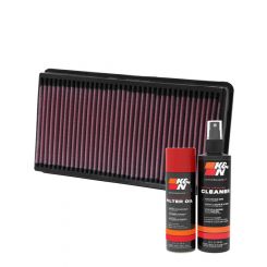 K&N Air Filter 33-2248 + Aerosol Recharge Kit