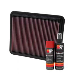K&N Air Filter 33-2249 + Aerosol Recharge Kit