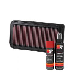 K&N Air Filter 33-2252 + Aerosol Recharge Kit