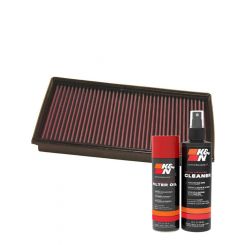 K&N Air Filter 33-2254 + Aerosol Recharge Kit