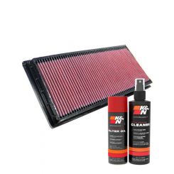 K&N Air Filter 33-2264 + Aerosol Recharge Kit