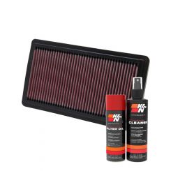 K&N Air Filter 33-2279 + Aerosol Recharge Kit