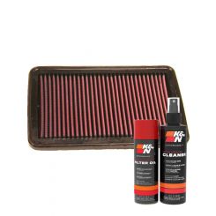 K&N Air Filter 33-2282 + Aerosol Recharge Kit