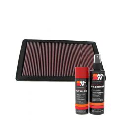 K&N Air Filter 33-2284 + Aerosol Recharge Kit