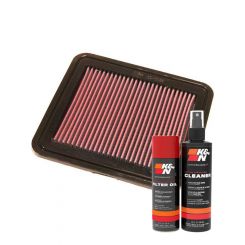 K&N Air Filter 33-2285 + Aerosol Recharge Kit