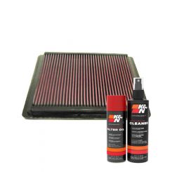 K&N Air Filter 33-2289 + Aerosol Recharge Kit