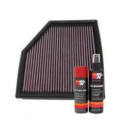 K&N Air Filter 33-2292 + Aerosol Recharge Kit
