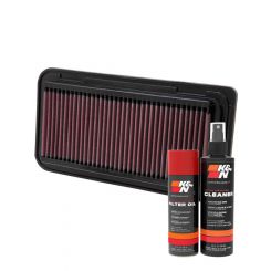 K&N Air Filter 33-2300 + Aerosol Recharge Kit