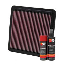 K&N Air Filter 33-2304 + Aerosol Recharge Kit