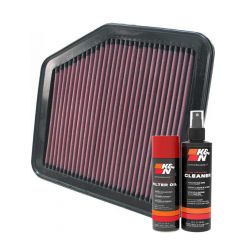 K&N Air Filter 33-2345 + Aerosol Recharge Kit