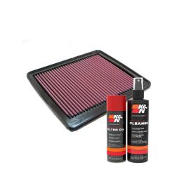 K&N Air Filter 33-2346 + Aerosol Recharge Kit