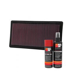 K&N Air Filter 33-2353 + Aerosol Recharge Kit