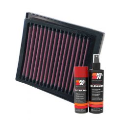 K&N Air Filter 33-2359 + Aerosol Recharge Kit