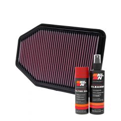 K&N Air Filter 33-2364 + Aerosol Recharge Kit