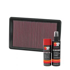K&N Air Filter 33-2369 + Aerosol Recharge Kit