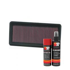 K&N Air Filter 33-2371 + Aerosol Recharge Kit