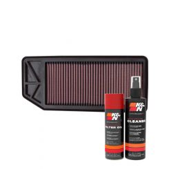 K&N Air Filter 33-2379 + Aerosol Recharge Kit