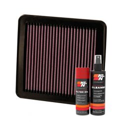 K&N Air Filter 33-2380 + Aerosol Recharge Kit