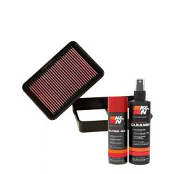 K&N Air Filter 33-2392 + Aerosol Recharge Kit