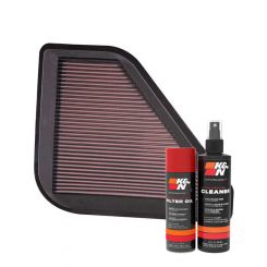 K&N Air Filter 33-2394 + Aerosol Recharge Kit
