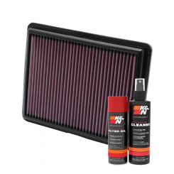 K&N Air Filter 33-2403 + Aerosol Recharge Kit