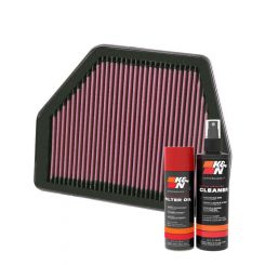 K&N Air Filter 33-2404 + Aerosol Recharge Kit