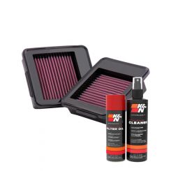 K&N Air Filter 33-2413 + Aerosol Recharge Kit