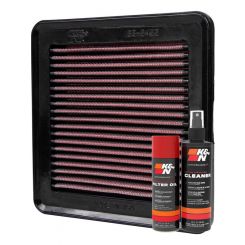 K&N Air Filter 33-2422 + Aerosol Recharge Kit
