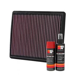 K&N Air Filter 33-2423 + Aerosol Recharge Kit