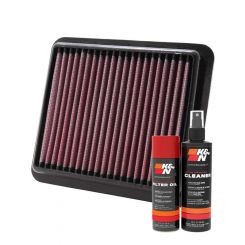 K&N Air Filter 33-2433 + Aerosol Recharge Kit